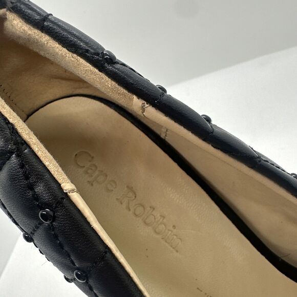 Cape Robbin CIARA-XKK-03 Platform High Heels Pumps Shoes Women's Size 7 Studded - Picture 8 of 15